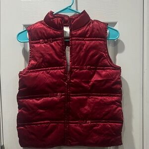 Gymboree Cherry Red Puffer Vest